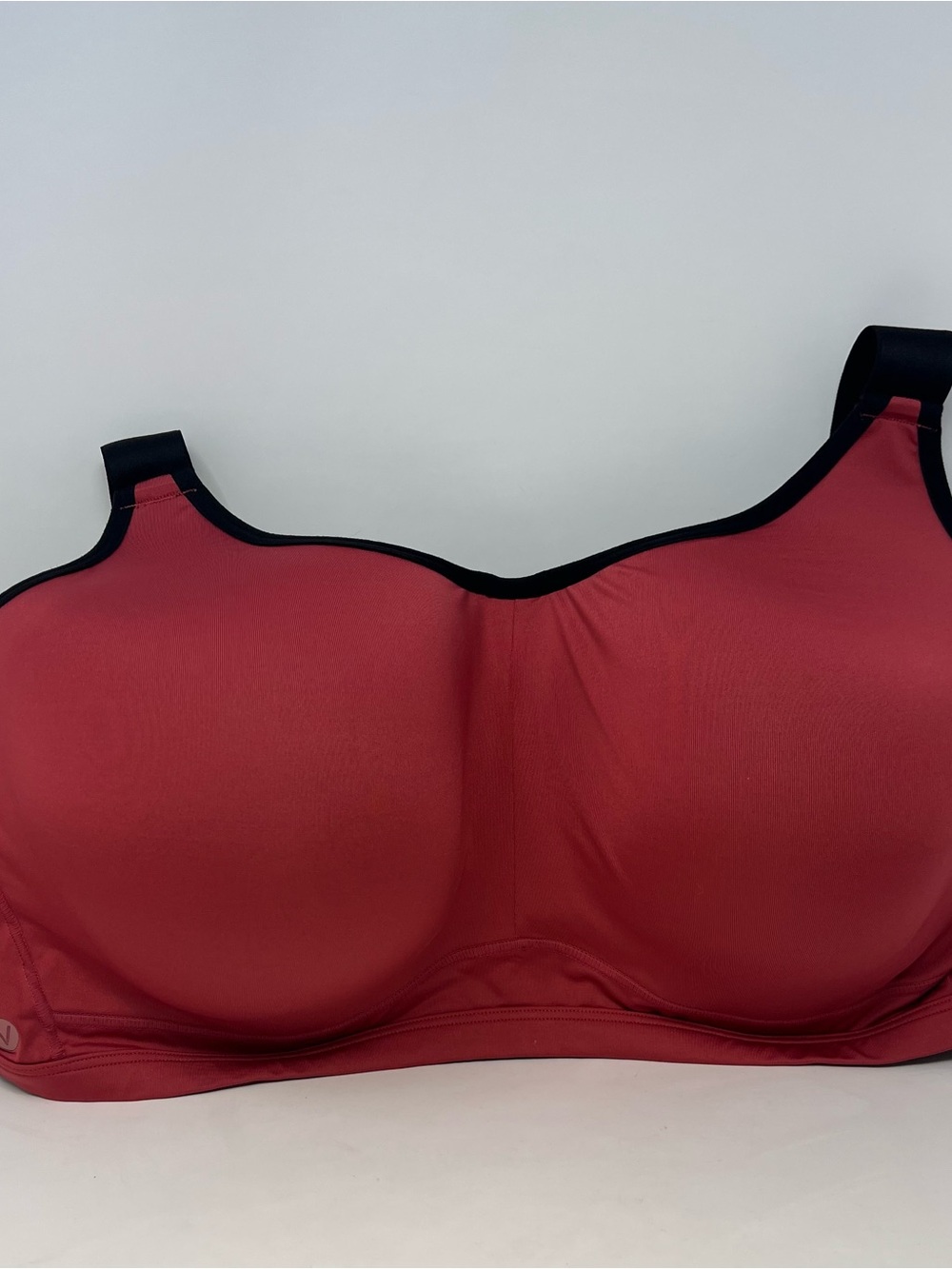 LIVI Lane Bryant Bra Size 50DD Red With Black Plus Size Underwire